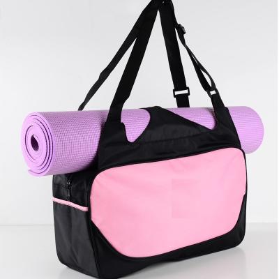 China Wholesale Large Capacity Fitness Mulit-purpose Custom Sports Durable Fleece Gym Bag For Women for sale