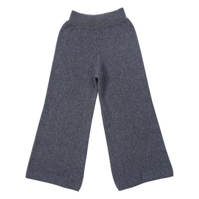 China Breathable Fashion Winter Ladies Long Straight Style All Match Woolen Pants for sale