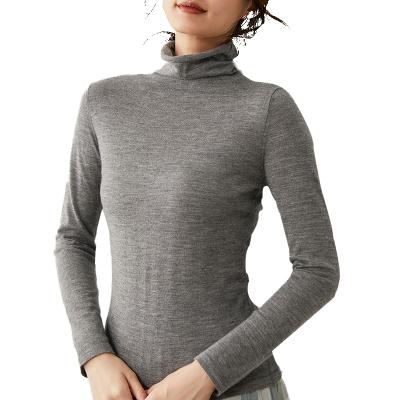 China Winter Tortoise Neck Lightweight Women's Breathable Solid Color Sweater Low Cardigan for sale