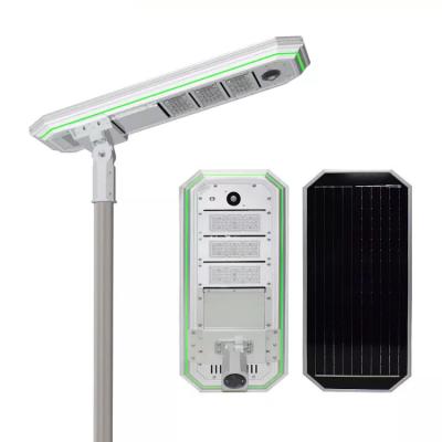 China Roadway All In One IP65 Waterproof Outdoor Integrated Solar LED Street Light With Motion Sensor for sale