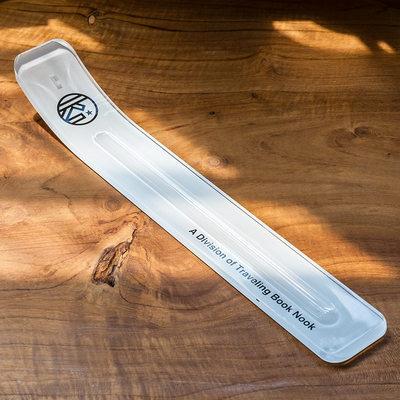 China White Acrylic Japanese Incense Incense Sticks Holder Customized Logo Incense Tray for sale