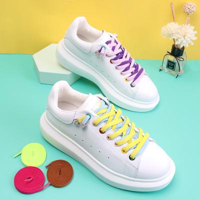 China Polyester No Tie Laces Manufacturers-Suppliers, Custom No Tie Elastic Lazy Laces For Sports And Outdoors for sale