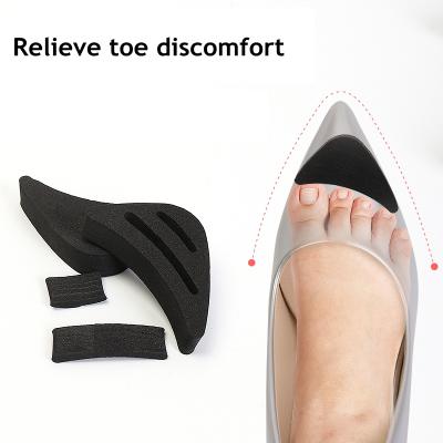 China New Shoe Accessories Shoes Toe Front Filler Cushion Women High Heel Protector EVA Heel Protector Inserts Insoles for sale