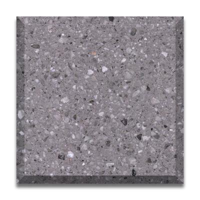 China Modern Design Mix Light Gray Table Top Swim Pool Slab Cement Terrazzo Special Precast Tile for sale