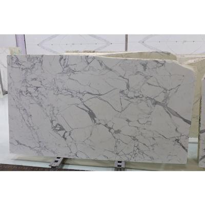 China Cheap Modern Used Faux Wall Panel Flooring Tile 3d Cloud Engineered Statuary Marble Slab For Sale for sale