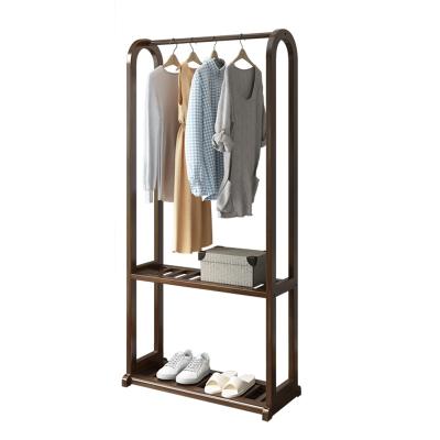 China Hot Selling Adjustable Storage Hanger Modern Portable Wooden Coat Rack (Other) For Living Room for sale