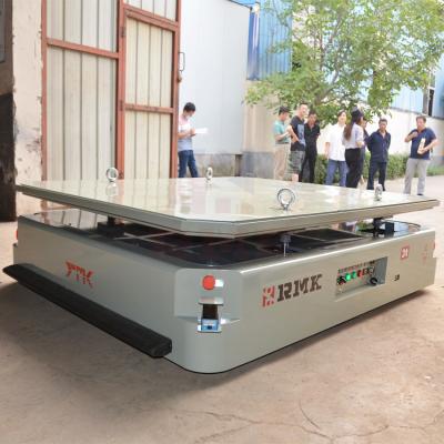 China 2 Ton AGV Transfer Cart Automatic Online Charging Transfer Vehicle Te koop