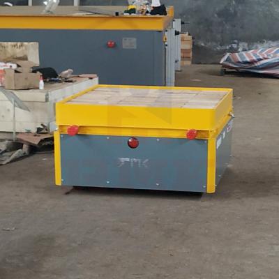 China Stepless Speed Motorized Transfer Cart AC Motor 2 Tons For Material Handling for sale