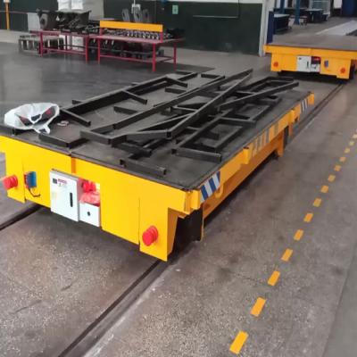 China CE Low Voltage Battery Rail Trolley , 30 Tons Electric Rail Cart for sale