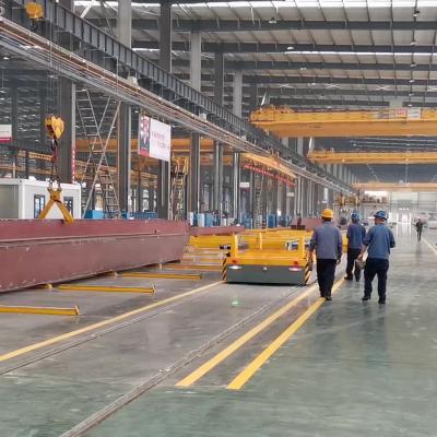 Cina Carrello ferroviario di trasferimento dell'azionamento di potere orizzontale del tamburo per cavi 15 tonnellate in vendita