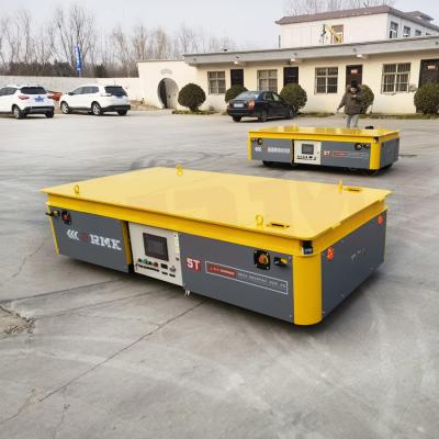 China 5ton Heavy Duty Automatic Trackless Transfer Cart With Lifting Table for sale