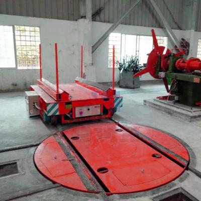 China 80 Ton Turntable Of Railway Van AC Power Railway Transfer Cart for sale