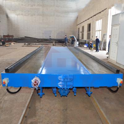 Κίνα 50 Tons Cable Reel Transport Trolley Apply For Steel Plate Handling προς πώληση