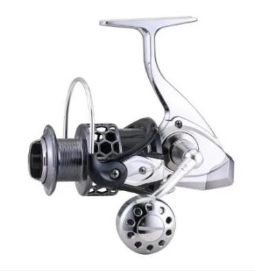 China HIGH STRENGTH Metal Spool Double Color SWR Reel Surfcasting Spinning Fishing Reel for sale