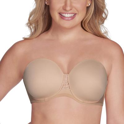 China QUICK DRY push up bra strapless backless bra plus size strapless bra for large bust, strapless bra strapless plus size push up for sale