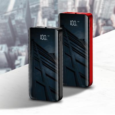 China 2021 New Ultra Solar Battery Charger High Capacity Power Bank 30000mah 50000mah 8 Cell Phone Charger Power Bank for sale