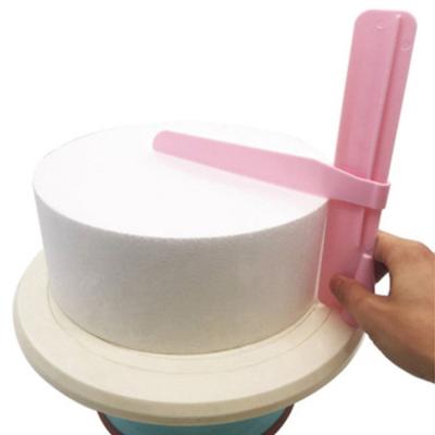 China Scraper Viable Smoother Cake Fondant Adjustable Spatulas Cake Edge Smoother Cream Decorating DIY Bakeware Tableware Kitchen Cake Tool for sale