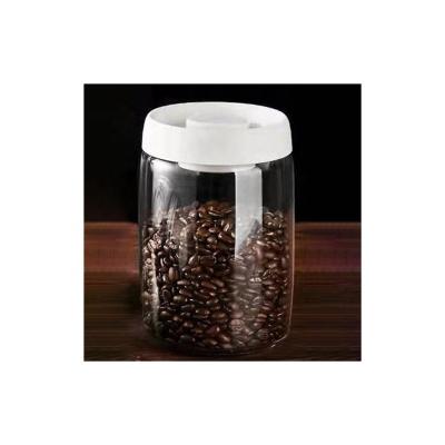 China Wholesale High Quality Lucid Moisture Proof Freshness Preservation Vacuum Storage Glass Jar For Kitchen for sale