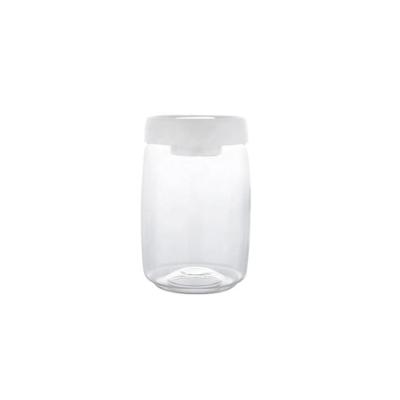 China Freshness Preservation Wholesale Food Storage High Quality Clear Glass Jar For Kitchen Moisture Proof for sale