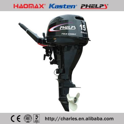 China F15BMS outboard engine (four stroke, rear control. Manual start, 15HP, short shaft) 1 - 2L for sale