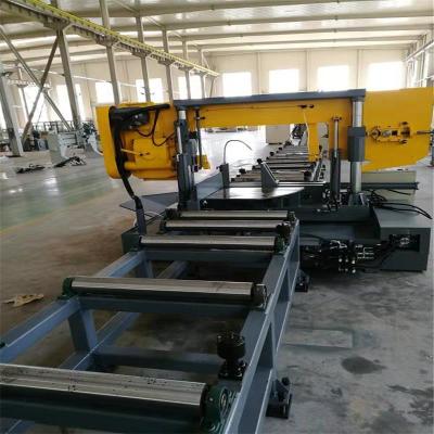 China Hotels Strip Saw Ironing Machine Metal Cutting Cut Strip Saw Machine Slitter Strip Saw for sale