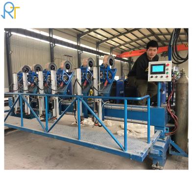 China Construction worksÂ   Automatic Welding Machine H Beam Welding Production Line for sale