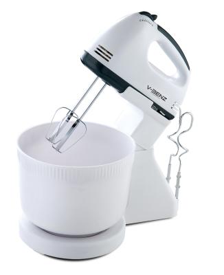 China New Household Viable Automatic White Electric Stainless Steel Kitchen Mixer V-BENZ Electric Matcha Mixer for sale