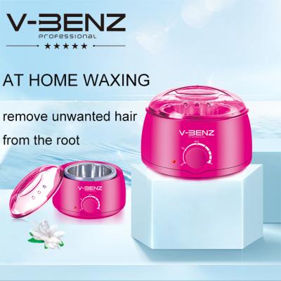 China Newest RV spa V-BENZ pro wax heater home use ABS crucible hair removal wax warmer heater for sale