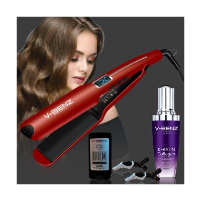 China 2021 Newest V-BENZ Car Permanent Hair Straightener 5 in 1 Professional Hair Tools Hair Straightener for sale