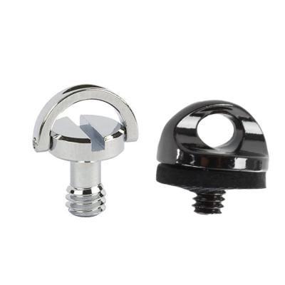 China Factory Price 4 Inch 3/8 Size O D Ring Socket Quick Release Mount Flat Tripod Camera Stainless Screw 1 for sale