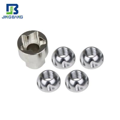 China Heavy industry M5 M6 M8 M10 stainless steel bicycle car security lock anti-theft security theft nuts for sale