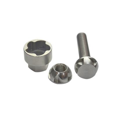 China Tamper Proof Stainless Steel Anti Theft Bolt Bolts Roll Tefr For Anti Theft Car And Nuts for sale