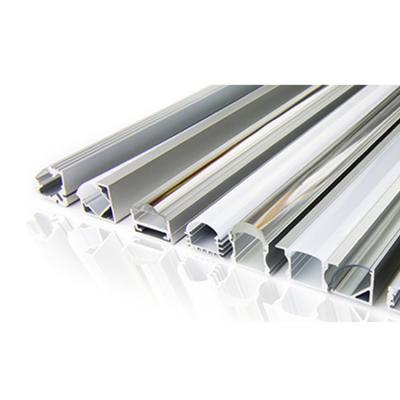 China door & Window 100mm linear 40mm round alu led strip aluminum extrusion profile channel light led aluminum profile for display for sale