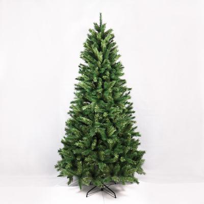 China Modern Decoration 240CM Height Fake Green Plants PVC Christmas Tree Artificial Christmas Tree Stand For New Years Eve Party Decoration for sale