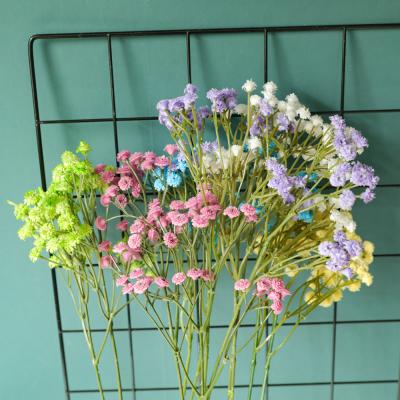 China Latex Artificial Decorative Flowers Touch Baby's Breath Flowers Real Branches Gypsophila Latex For Table Decorations for sale