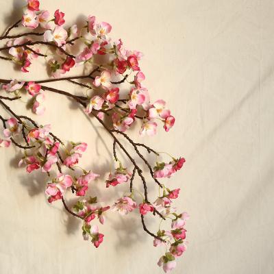 China Bulk Wholesale Fake Silk Centerpieces Cherry Blossom Artificial Flowers Branch Flower Floral Arrangements for sale