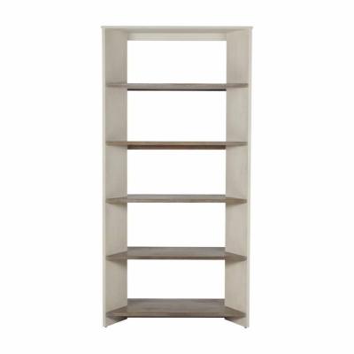 China (Others) Adjustable V Shape Wooden Shelf Storage Bookcases for Displaying Decorative Accents for sale