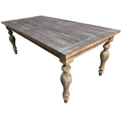 China High Quality Luxury Home Furniture Solid (Other) American Style Adjustable Recycle Wood 8 Seat Dinner Room Table for sale