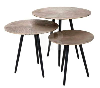 China Adjustable (height) around coffee table furniture small coffee table for sale