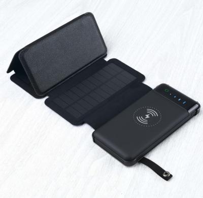 China Mobile Phone/PSP/Table/GPS/MP3/4/Camera/Laptop Customized Treasure Solar 10000mAh Power Bank Outdoor Fast Charging Portable Charger for sale