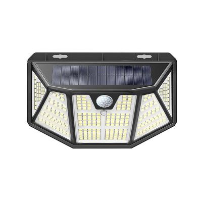 China Residential IP65 Waterproof 3 Clear 120 LED Solar Led Outdoor Wall Light for sale