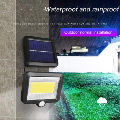 China Waterproof Garden IP65 Solar Collector Wall Light Led 100 Outdoor Led Solar Flood Lights for sale