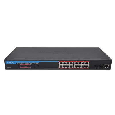 China LACP 90W 802.3bt UPOE+ 16 ports full gigabit layer2 Managed Ultra PoE Switch for sale