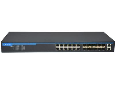 China LACP Network Switch L3 Core Switch Managed 24G Combined RJ45 and SFP Ethernet Switch. for sale