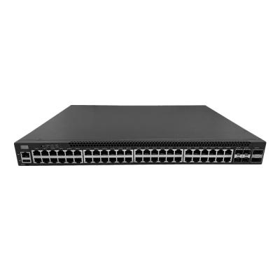 China LACP with box switch with 48 10/100/1000BASE-T ports, 4 x 10G SFP+ uplink ports, and 2 x 20G QSFP+ stacking ports. for SDN for sale