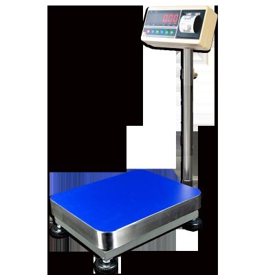 China Barcode Weighing Scale Printing Label Sticker 60KG 100KG 300KG Electronic Electronic Barcode Label Printing Scale RS232/485 JK-41 for sale