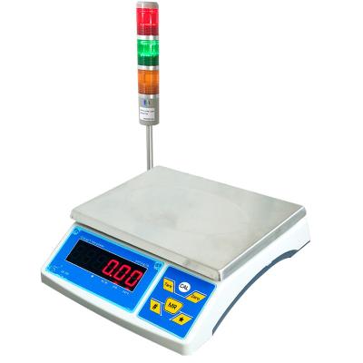 China Check Weighing Alarm Light 0.1g High Quality Weighing Scale Overrun , Electronic Weighing Scale for sale