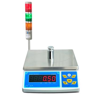 China Check Weighing Alarm Sound And Warning Roller Scale With Printer for sale