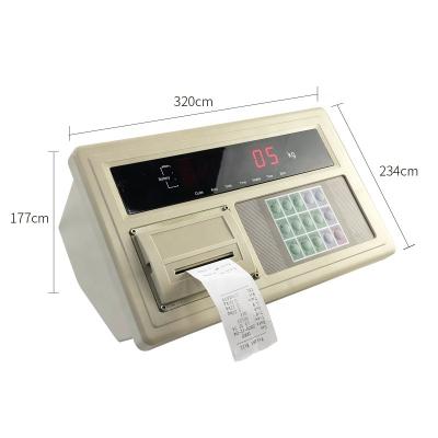 China 500mA Shanghai Yaohua XK3190-A9+a9p Weighing Instrument Earth Scale Display Truck Scale Meter Printing Head Instrument for sale