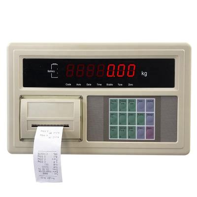 China 500mA Shanghai Yaohua XK3190-A9+a9p Weighing Instrument Earth Scale Display Truck Scale Meter Printing Head Instrument for sale